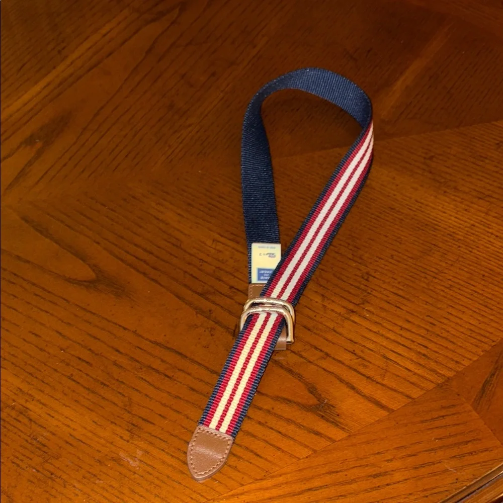 Janie and Jack Red, White, and Blue Kids Belt